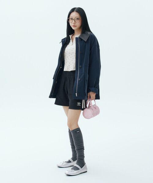 CRANK(クランク)の「フラワーヘンリーネックトップ_オートミール(Tシャツ/カットソー・レディース・その他・FREE)」の9枚目の写真
