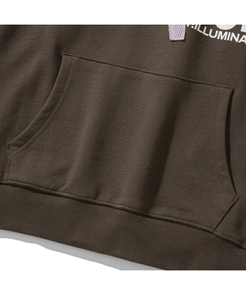 F.ILLUMINATE(フィルミネイト)の「DFAO アプリケフードパーカー-ブラウン(パーカー・レディース・その他・LARGE/SMALL/MEDIUM)」の11枚目の写真