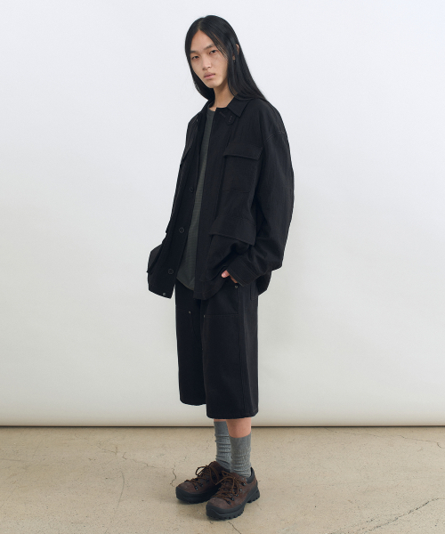 INSILENCE(インサイロンス)の「ライトウェイトフィールドジャケット BLACK(デニムジャケット・レディース・その他・MEDIUM/LARGE)」の3枚目の写真