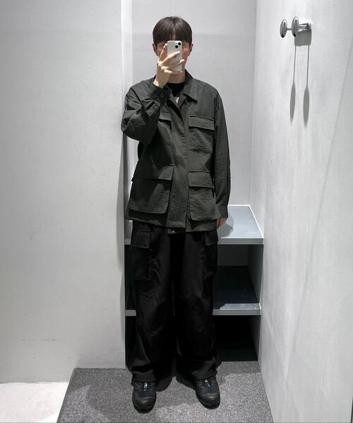INSILENCE(インサイロンス)の「ライトウェイトフィールドジャケット BLACK(デニムジャケット・レディース・その他・MEDIUM/LARGE)」の6枚目の写真
