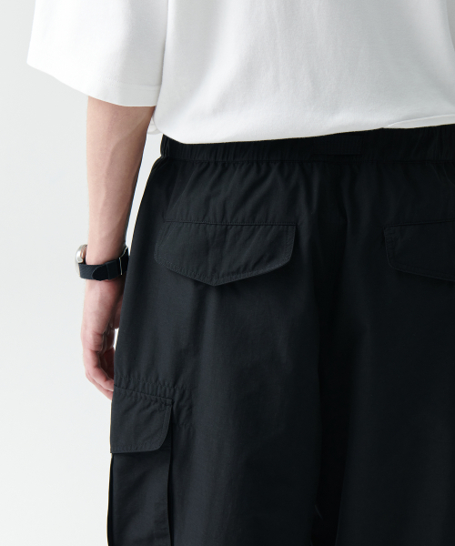 MUSINSA STANDARD（ムシンサスタンダード）の「[シティレジャー] NPワイドベルト付きカーゴパンツ [ブラック]（スウェットパンツ・メンズ・その他・40/38/33/26/27/28/29/42/36/34/32/30/31）」の7枚目の写真