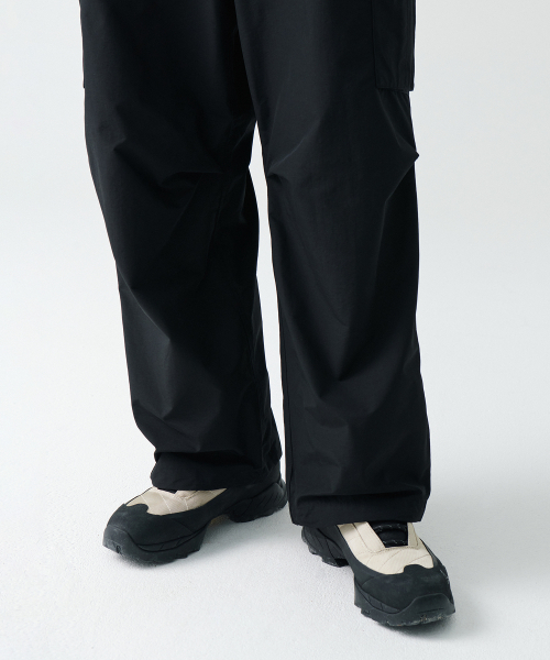 MUSINSA STANDARD（ムシンサスタンダード）の「[シティレジャー] NPワイドベルト付きカーゴパンツ [ブラック]（スウェットパンツ・メンズ・その他・40/38/33/26/27/28/29/42/36/34/32/30/31）」の10枚目の写真