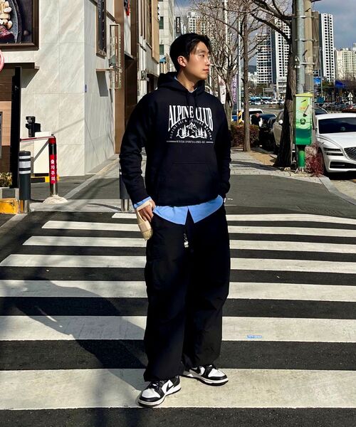 MUSINSA STANDARD（ムシンサスタンダード）の「[シティレジャー] NPワイドベルト付きカーゴパンツ [ブラック]（スウェットパンツ・メンズ・その他・40/38/33/26/27/28/29/42/36/34/32/30/31）」の20枚目の写真