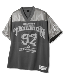 TRILLION（トリリオン）の「Skateboard Pigment Graphic Short Sleeve T-shirt (CHARCOAL)（Tシャツ/カットソー・メンズ）」