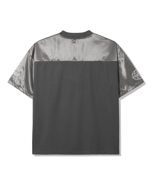 TRILLION（トリリオン）の「メッシュフットボールグラフィックジャージーハーフスリーブ[チャコール]（Tシャツ/カットソー・メンズ・その他・MEDIUM/LARGE/X-LARGE）」の9枚目の写真