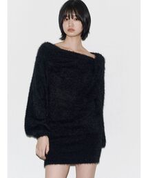 EMODA | シャギードレープミニワンピース(ワンピース)