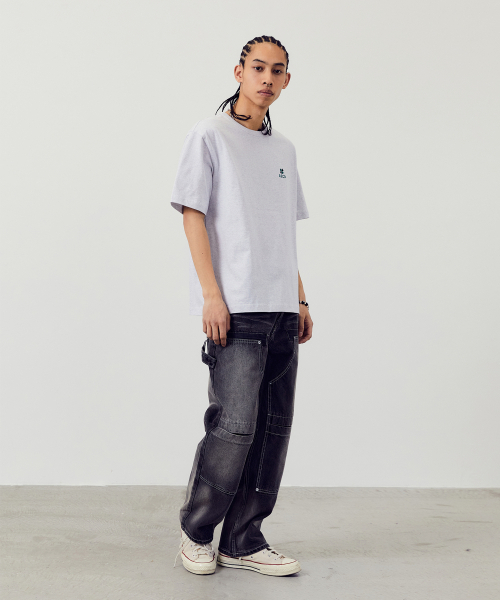 AECA(エイカ)の「EVERYDAY AECA CLOVER HALF SLEEVE TEE-LIGHT GREY(Tシャツ/カットソー・レディース・その他・SMALL/X-LARGE/W/2XL/LARGE/MEDIUM)」の10枚目の写真