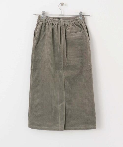 EKAL（エカル）の「『UR TECH』コーデュロイストレートスカート（スカート・レディース・モカ/カーキ/チャコールグレー・ONE）」の22枚目の写真