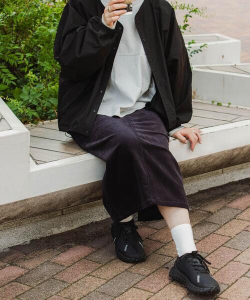 EKAL（エカル）の「『UR TECH』コーデュロイストレートスカート（スカート・レディース・モカ/カーキ/チャコールグレー・ONE）」の19枚目の写真