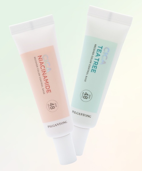 Beauty Connect(ビューティーコネクト)の「PALGANTONG(パルガントン) CICAリカバー カラーコントロールベース【SPF48・PA+++】(化粧下地・レディース・ピンク/グリーン・FREE)」の1枚目の写真