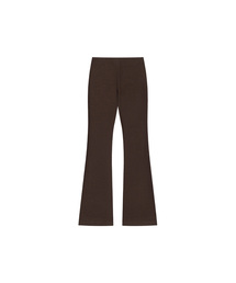 SIPT7178 コンフォートスリムブーツカットパンツ_Brown