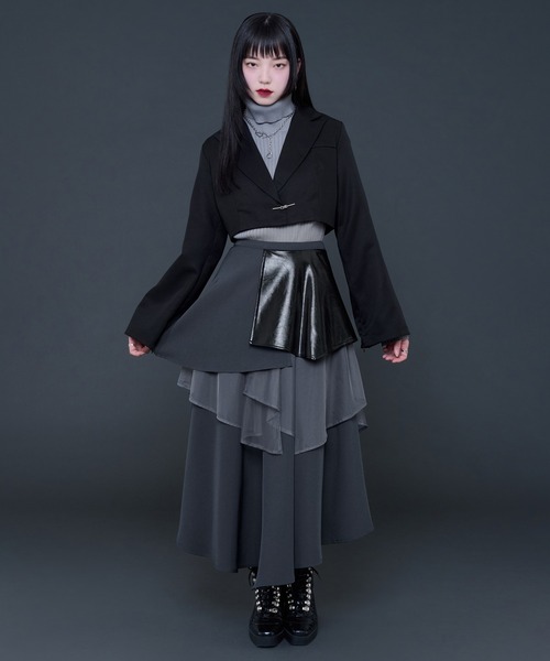Atelier boz チュールヘンレムスカート 黒 ATELIER BOZ (USED)(432 items) | Wunderwelt Online Shop - Gothic