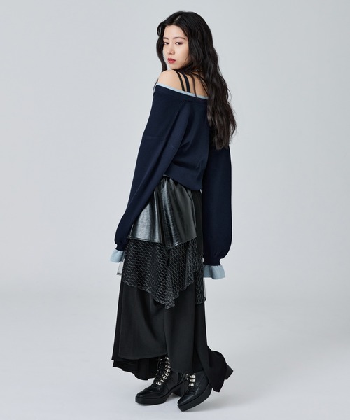 イレヘムゴウヒチュールスカート（スカート）｜Ellno de Mavie