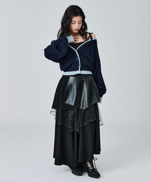 etereve バルーンヘムチュールスカート ETEREVE エテレーヴ バルーンヘムチュールスカート