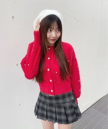 one way | ビジューまみれフェザーカーデ(カーディガン/ボレロ)