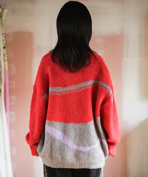 気狂いのニットカーディガン（カーディガン/ボレロ）｜PAMM（パム）の