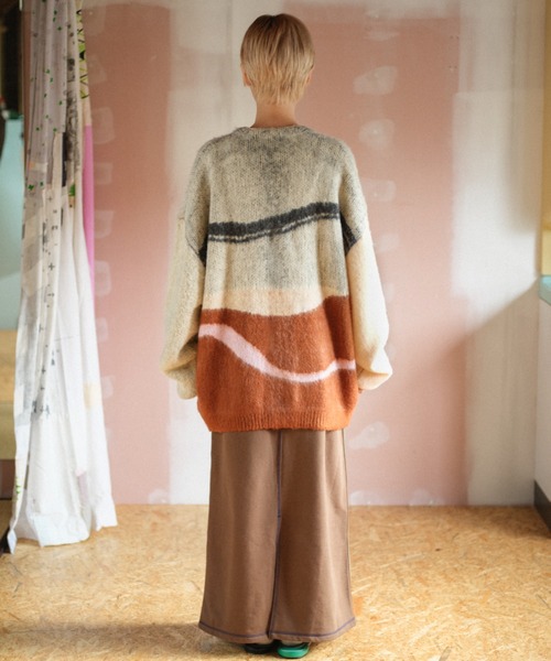 PAMM（パム）の「気狂いのニットカーディガン（カーディガン/ボレロ・レディース・アイボリー・フリー）」の7枚目の写真