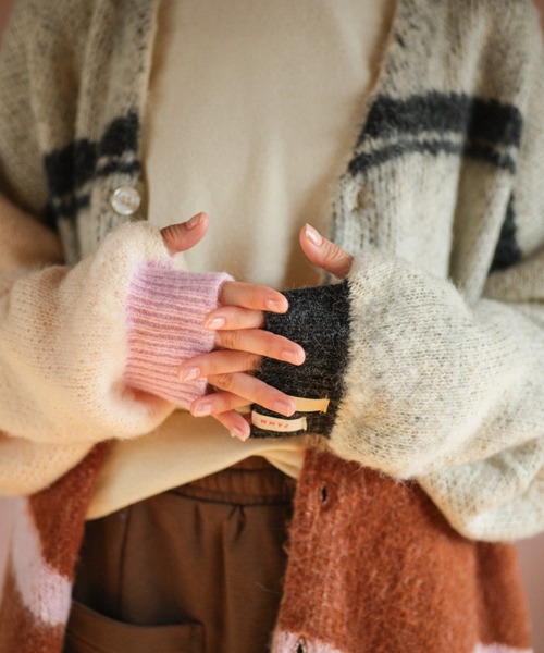 PAMM（パム）の「気狂いのニットカーディガン（カーディガン/ボレロ・レディース・アイボリー・フリー）」の10枚目の写真