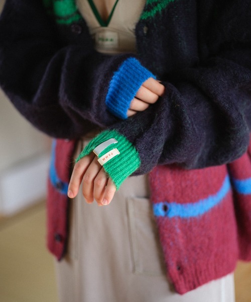 PAMM（パム）の「気狂いのニットカーディガン（カーディガン/ボレロ・レディース・アイボリー・フリー）」の20枚目の写真