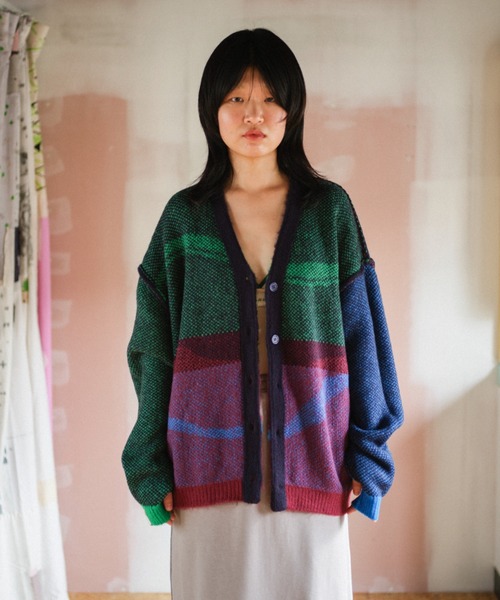 PAMM（パム）の「気狂いのニットカーディガン（カーディガン/ボレロ・レディース・アイボリー・フリー）」の21枚目の写真