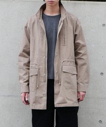 WASHED FISHTAIL PARKA (OLIVE BEIGE)