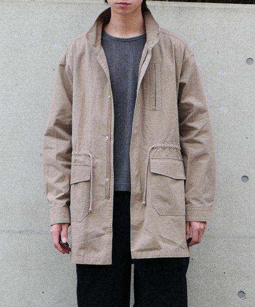 DIVEIN(ダイブイン)の「WASHED FISHTAIL PARKA (OLIVE BEIGE)(その他アウター・メンズ・その他・1/2)」の1枚目の写真