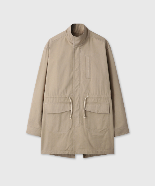 DIVEIN(ダイブイン)の「WASHED FISHTAIL PARKA (OLIVE BEIGE)(その他アウター・メンズ・その他・1/2)」の2枚目の写真