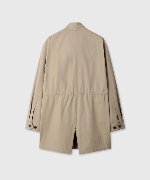 DIVEIN(ダイブイン)の「WASHED FISHTAIL PARKA (OLIVE BEIGE)(その他アウター・メンズ・その他・1/2)」の3枚目の写真