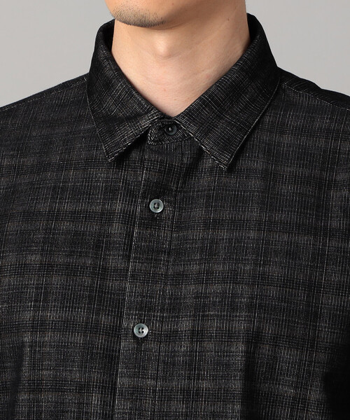 COMME CA MEN(コムサメン)の「チェック コーデュロイ シャツ(シャツ/ブラウス・メンズ・ブラック・S/M/L)」の10枚目の写真