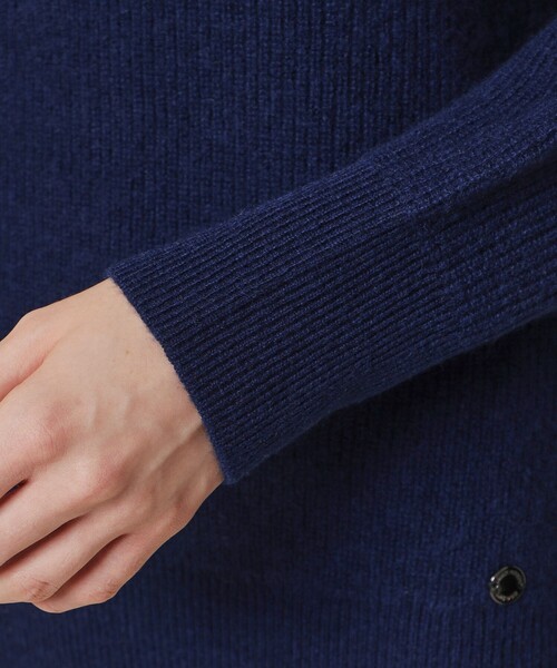 MACKINTOSH LONDON（マッキントッシュ ロンドン）の「【WEB・一部店舗限定】ウールカシミヤクルーネックプルオーバー（ニット/セーター・レディース・グレー系その他2/イエロー/ブルー系その他4/ネイビー・38）」の14枚目の写真