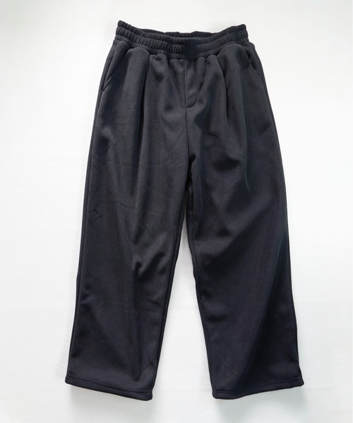 CALIFORNIA OUTFITTERS(カリフォルニア アウトフィッターズ)の「11C1 裏起毛 ストレッチコーデュロイ ワイドパンツ(その他パンツ・メンズ・ブラック/オリーブ/チャコール・FREE)」の3枚目の写真