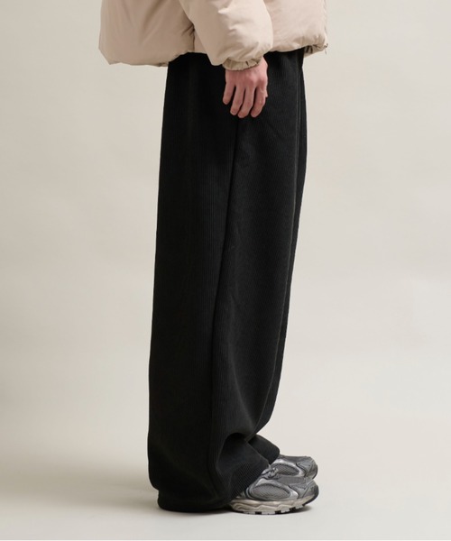 CALIFORNIA OUTFITTERS(カリフォルニア アウトフィッターズ)の「11C1 裏起毛 ストレッチコーデュロイ ワイドパンツ(その他パンツ・メンズ・ブラック/オリーブ/チャコール・FREE)」の5枚目の写真