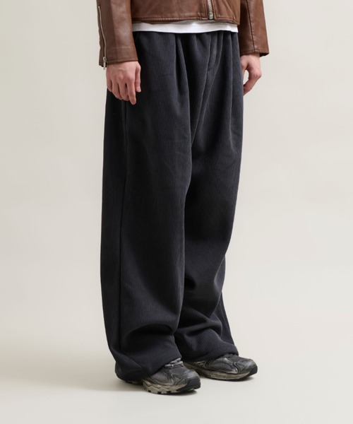 CALIFORNIA OUTFITTERS(カリフォルニア アウトフィッターズ)の「11C1 裏起毛 ストレッチコーデュロイ ワイドパンツ(その他パンツ・メンズ・ブラック/オリーブ/チャコール・FREE)」の12枚目の写真