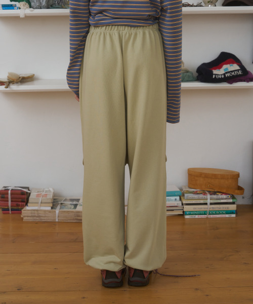 FUN FROM FUN(ファンフロムファン)の「POCKET SWEAT PANTS, PISTACHIO GREEN(その他パンツ・レディース・その他・OS)」の3枚目の写真