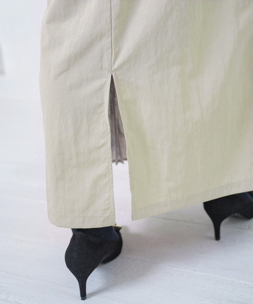 iS ScoLar（イズスカラー）の「553273：雪の結晶×星座×楽器柄 2wayカーゴスカート（スカート・レディース・ベージュ/ブラック/カーキ・M）」の21枚目の写真