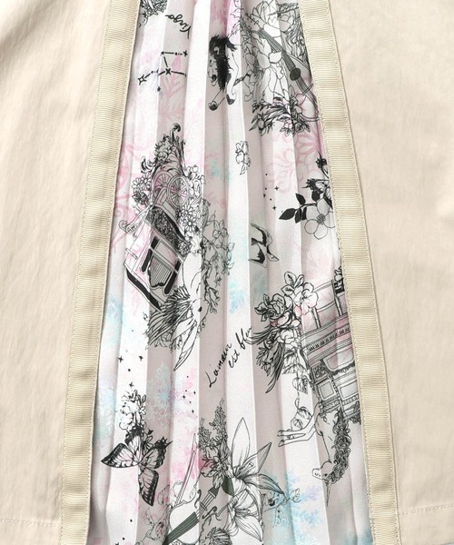 iS ScoLar（イズスカラー）の「553273：雪の結晶×星座×楽器柄 2wayカーゴスカート（スカート・レディース・ベージュ/ブラック/カーキ・M）」の13枚目の写真