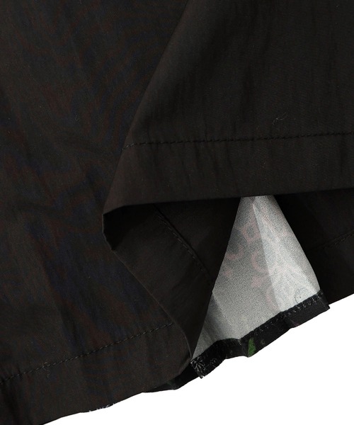 iS ScoLar（イズスカラー）の「553273：雪の結晶×星座×楽器柄 2wayカーゴスカート（スカート・レディース・ベージュ/ブラック/カーキ・M）」の7枚目の写真