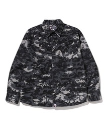 A BATHING APE | MULTI PIXEL CAMO MILITARY SHIRT(シャツ/ブラウス)