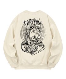 KMC0020 チカノガット 裏起毛 スウェット - クリーム