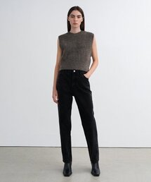 ベーシックデニムパンツBLACK