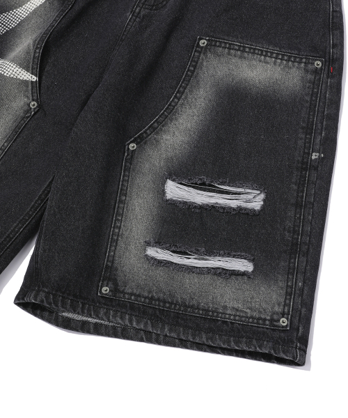 MAINBOOTH(メインブース)の「Dreamer Denim Shorts(BLACK)(その他パンツ・レディース・その他・1/2/3)」の7枚目の写真