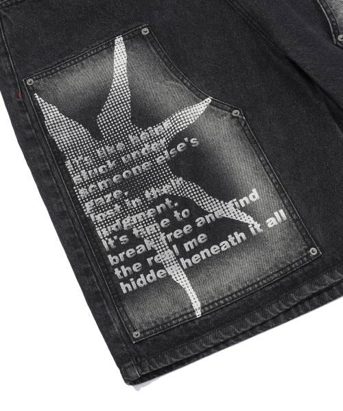 MAINBOOTH(メインブース)の「Dreamer Denim Shorts(BLACK)(その他パンツ・レディース・その他・1/2/3)」の9枚目の写真