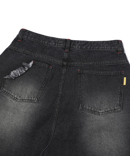 MAINBOOTH(メインブース)の「Dreamer Denim Shorts(BLACK)(その他パンツ・レディース・その他・1/2/3)」の10枚目の写真