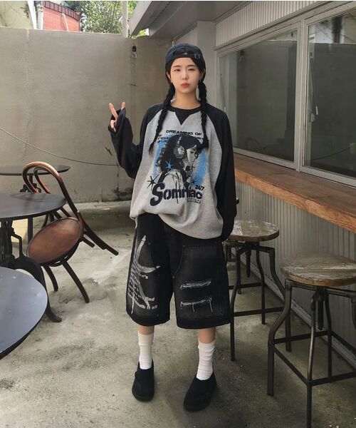 MAINBOOTH(メインブース)の「Dreamer Denim Shorts(BLACK)(その他パンツ・レディース・その他・1/2/3)」の17枚目の写真