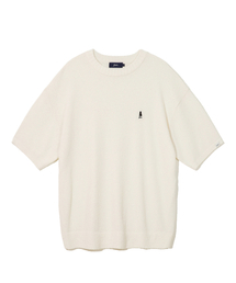[COOL] HERITAGE DAN ROUND NECK BOUCLE SS KINT IVORY