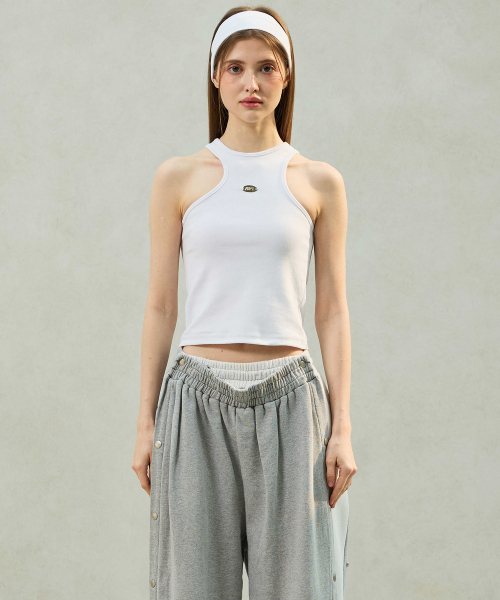 ARI(アリ)の「POPPY SLEEVELESS TOP / WHITE(Tシャツ/カットソー・レディース・ホワイト・FREE)」の1枚目の写真