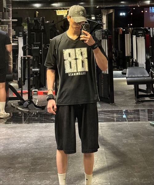 bounDary（バウンダリー）の「ツーピンタックワイドバミューダショートパンツ[ブラック]（その他パンツ・レディース・その他・LARGE/MEDIUM/X-LARGE）」の22枚目の写真