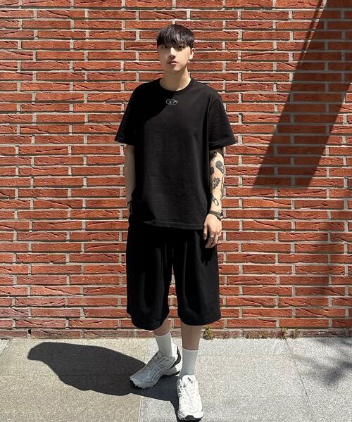bounDary（バウンダリー）の「ツーピンタックワイドバミューダショートパンツ[ブラック]（その他パンツ・レディース・その他・LARGE/MEDIUM/X-LARGE）」の16枚目の写真