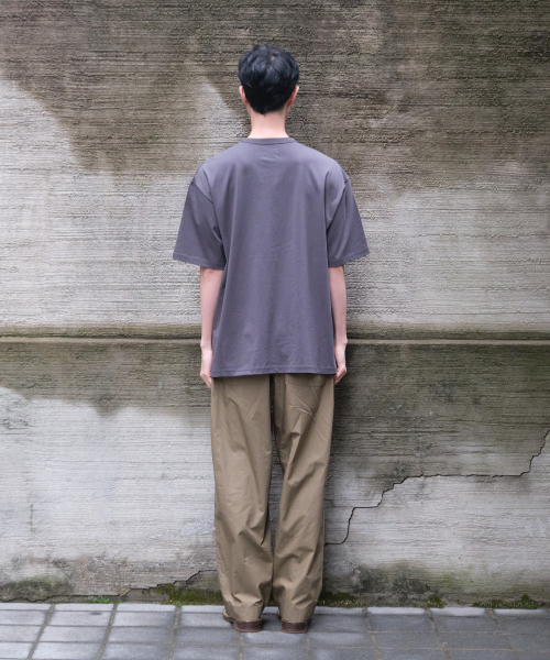 HORLISUN(ホーリーサン)の「Lawrence Short Embroidery T-shirt Charcoal(Tシャツ/カットソー・レディース・その他・SMALL/MEDIUM/LARGE)」の3枚目の写真