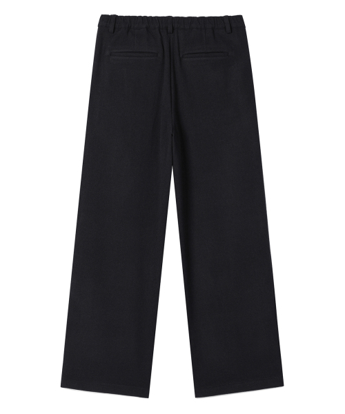 PRAIRIE(KR)（プレーリー）の「ウールリラックスフィットスラックス (ダークネイビー)（スラックス・メンズ・ブラック/ダークネイビー・SMALL/MEDIUM/LARGE）」の7枚目の写真